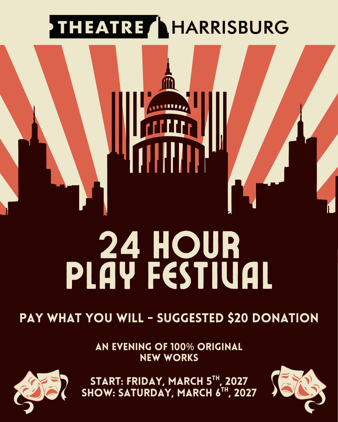 save the dates 1 24 hr play festival
